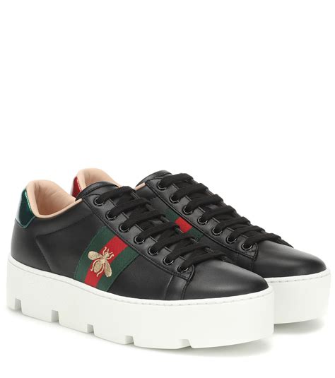 gucci ace leather sneaker